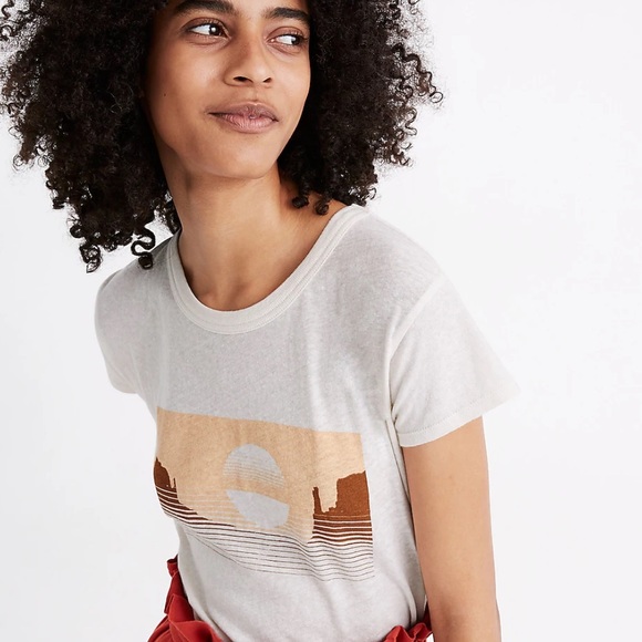 Madewell The Desert Landscape Perfect Vintage Tee - Picture 2 of 15
